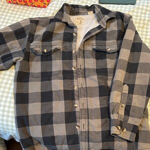 Buffalo David Bitton Checkered Sherpa Jacket